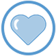 Szív ikon